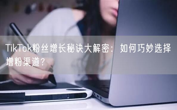 TikTok粉丝增长秘诀大解密：如何巧妙选择增粉渠道？