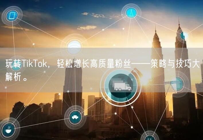 玩转TikTok，轻松增长高质量粉丝——策略与技巧大解析。