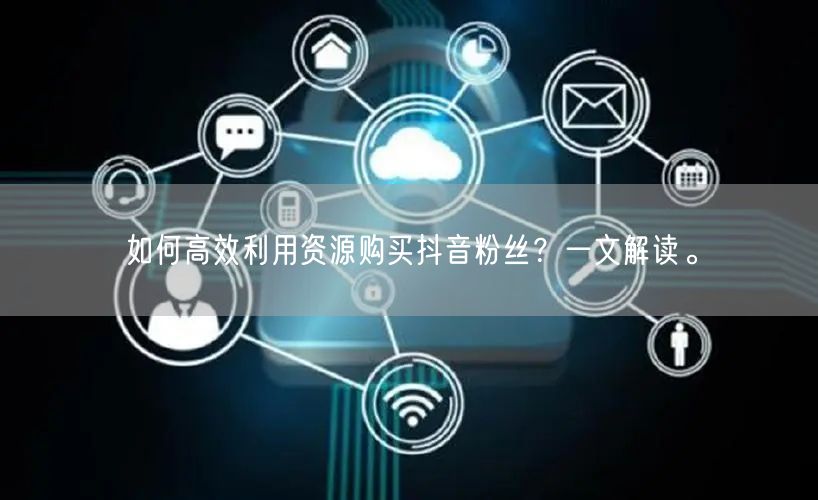 如何高效利用资源购买抖音粉丝？一文解读。