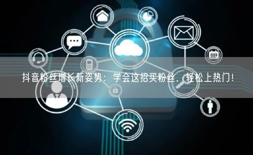 抖音粉丝增长新姿势：学会这招买粉丝，轻松上热门！